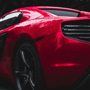 red sports car