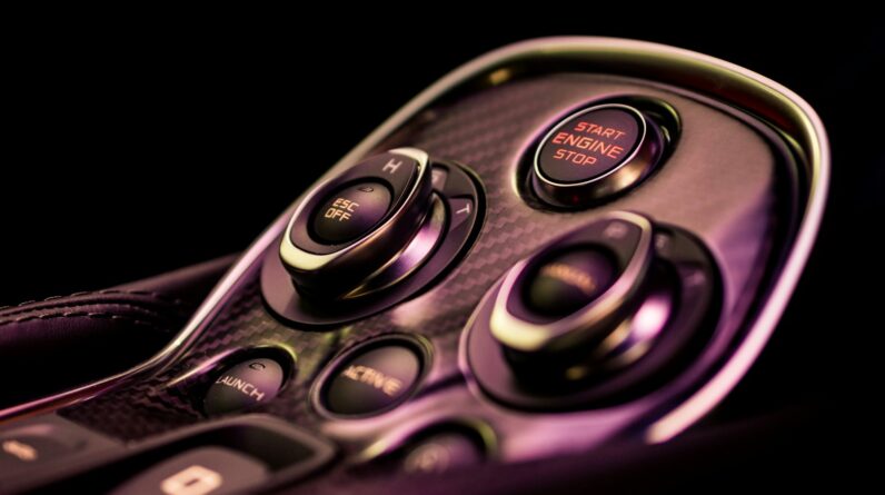 closeup photo of black remote control