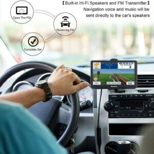 Review - GPS Navigation for Car (7 Inch) Slimline Touch Screen Real Voice Direction, USA Edition