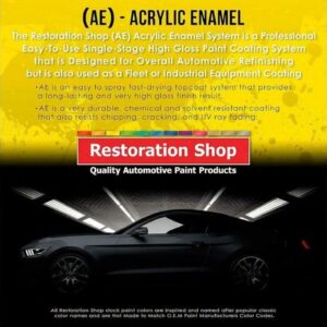 Review - Restoration Shop - Fire Red Pearl Acrylic Enamel Auto Paint - Complete Gallon Paint Kit