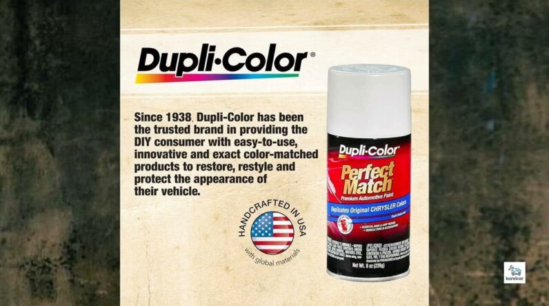 Review - Dupli-Color MC204 Metalcast Automotive Spray Paint - Purple Anodized Coating -