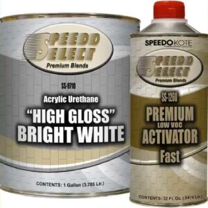 Review - Speedokote High Gloss Bright White 2K Acrylic Urethane, 4:1 Gallon Kit, SMR-9710/1260