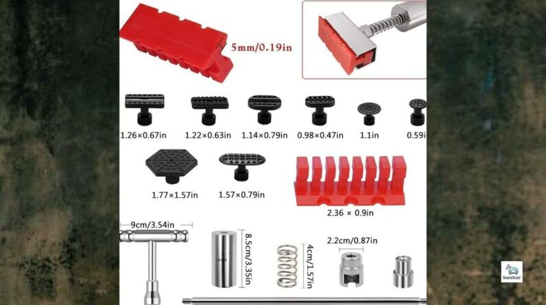 Review - Dent Puller - Dent Remover with T bar Dent Puller and Upgraded Dent Puller Tabs