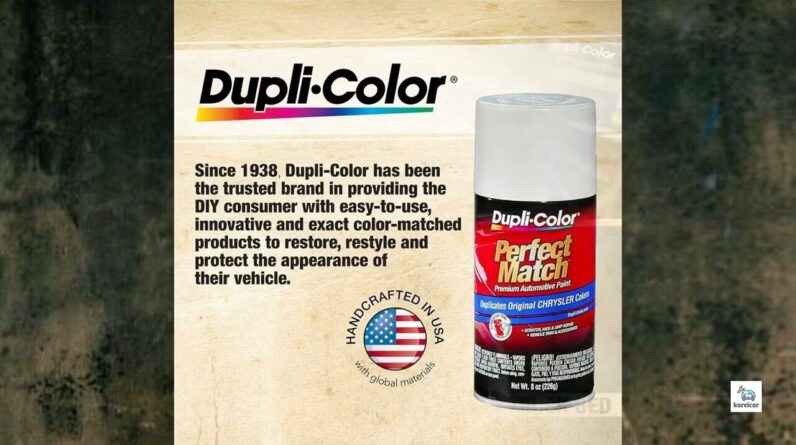 Review - Dupli-Color ATY1556 Scratch Fix All-In-1 Exact-Match Automotive Touch-Up Paint