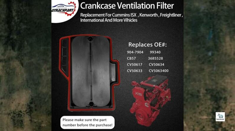 Review - Crankcase Ventilation Filter Engine Breather Element