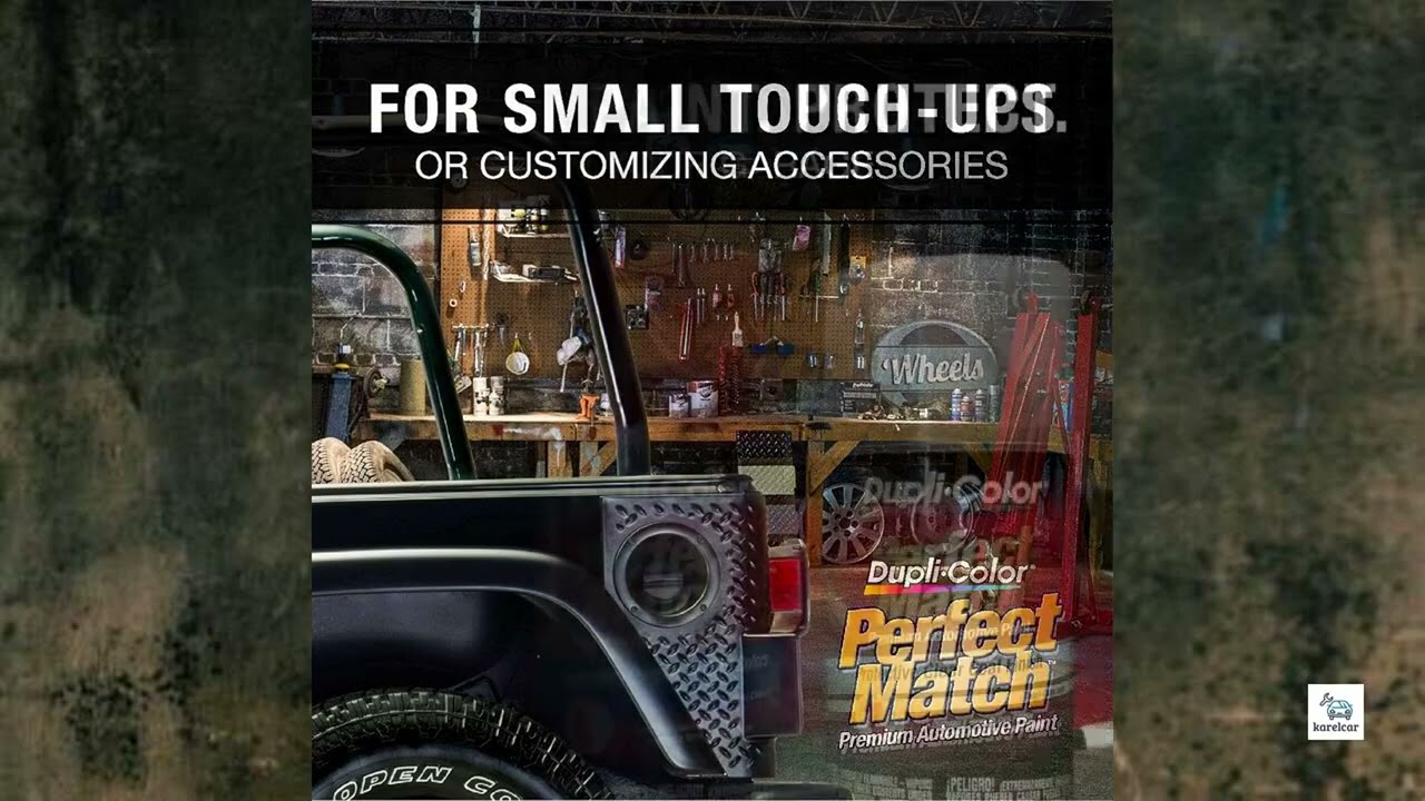 Review DupliColor EBUN01007 Perfect Match, Universal Black, 8 oz.