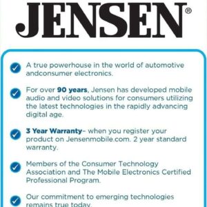 Review - JENSEN MPR210 7 Character LCD Single DIN Car Stereo Radio