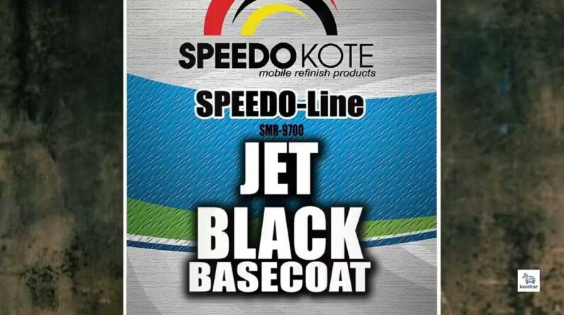 Review - Speedokote Jet Black Automotive Basecoat, One Gallon SMR-9700