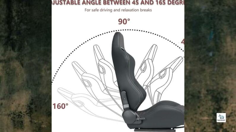 Review - Universal 2 Pieces Racing Seats With Dual Lock Sliders