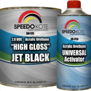 Review - Speedokote High Gloss Jet Black 2K Acrylic Urethane, 3/4 Gallon Black and 1 Quart Activator