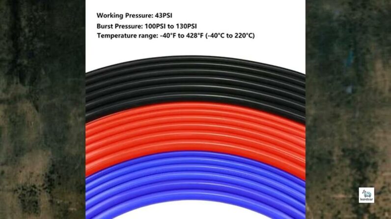 Review - Ucreative High Performance Automotive Silicone Vacuum Tubing Hose Line Kit