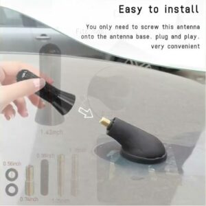 Review - Car Short Antenna, 1.37" Stubby Aluminum Radio Antenna Replacement