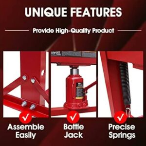 Review - BIG RED ATY20011R Torin Steel H-Frame Hydraulic Garage/Shop Floor Press