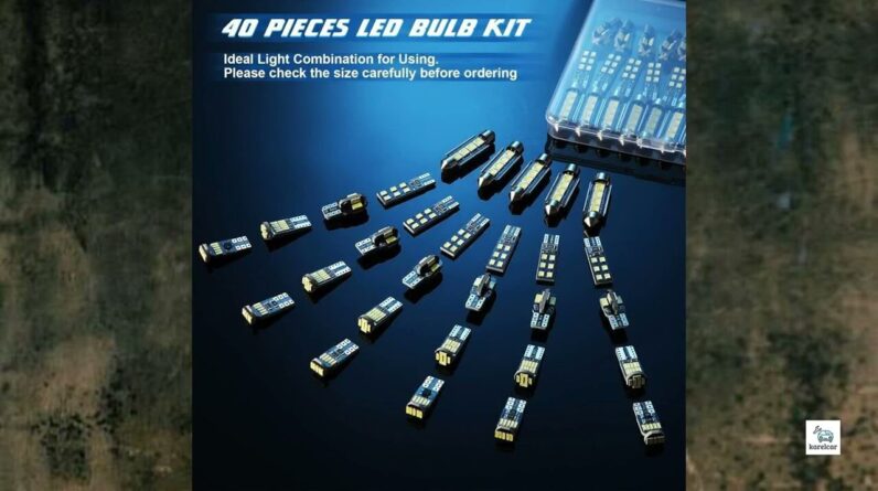 Review - 40 Pcs Dome Light LED Car Bulb Kit