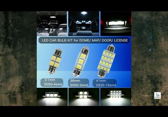 Review - 70 Pieces LED Car Bulb Kit