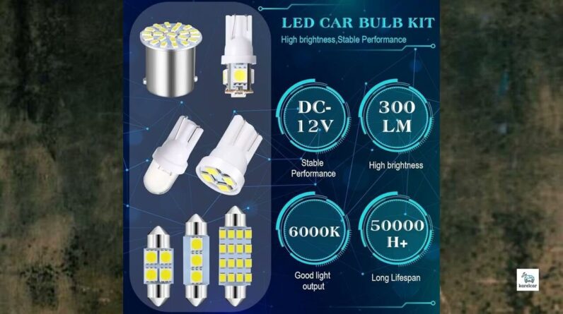 Review - 70 Pieces LED Car Bulb Kit Interior Car Lights