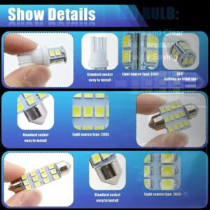 Review - Car LED Bulb - LED Combination Set of 24 Sets