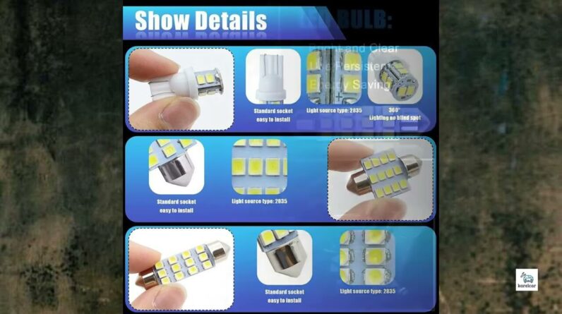 Review - Car LED Bulb - LED Combination Set of 24 Sets