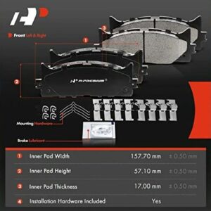 Review - A-Premium Front Ceramic Disc Brake Pads Set