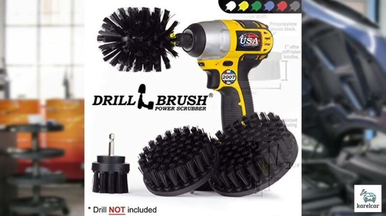 Review - BBQ Grill Cleaning Ultra Stiff Drill Powered Clean