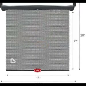 Review - Munchkin Brica Sun Safety Car Window Shade with Heat Alert, Helps Block UVA/UVB