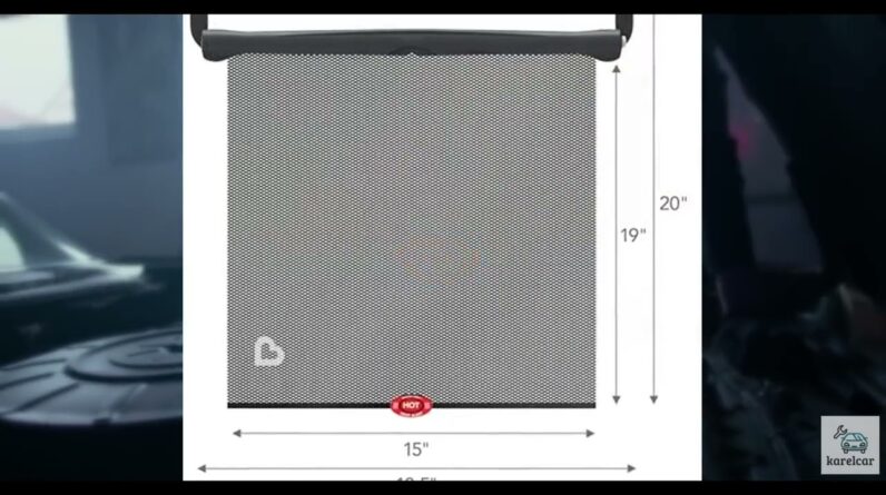 Review - Munchkin Brica Sun Safety Car Window Shade with Heat Alert, Helps Block UVA/UVB
