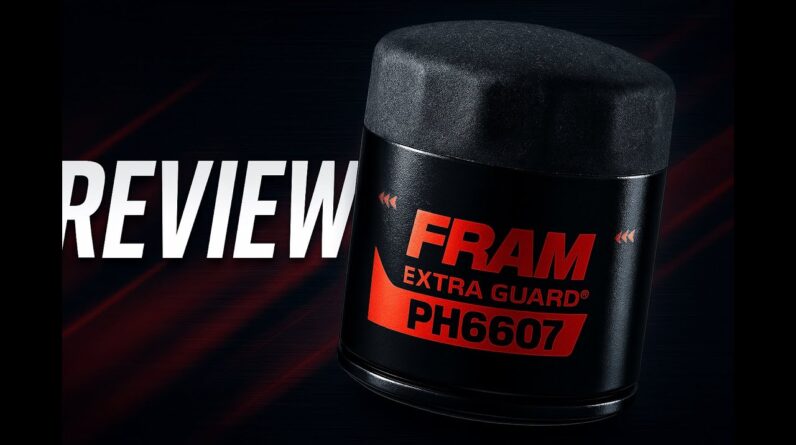 Review - FRAM Extra Guard PH6607, 10K Mile Change Interval Spin-On Oil Filter, black